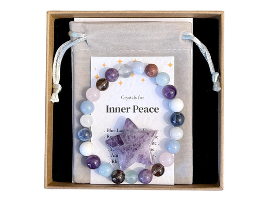 Inner Peace Bracelet, Mindfulness Jewellery, Meditation Bracelet, Relaxation Bracelet, Stress Relief, Mental Health Friendship Gift