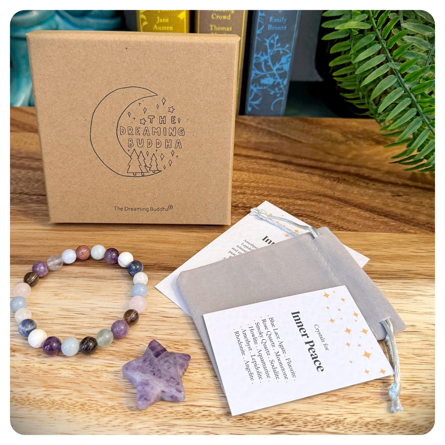 Inner Peace Bracelet, Mindfulness Jewellery, Meditation Bracelet, Relaxation Bracelet, Stress Relief, Mental Health Friendship Gift