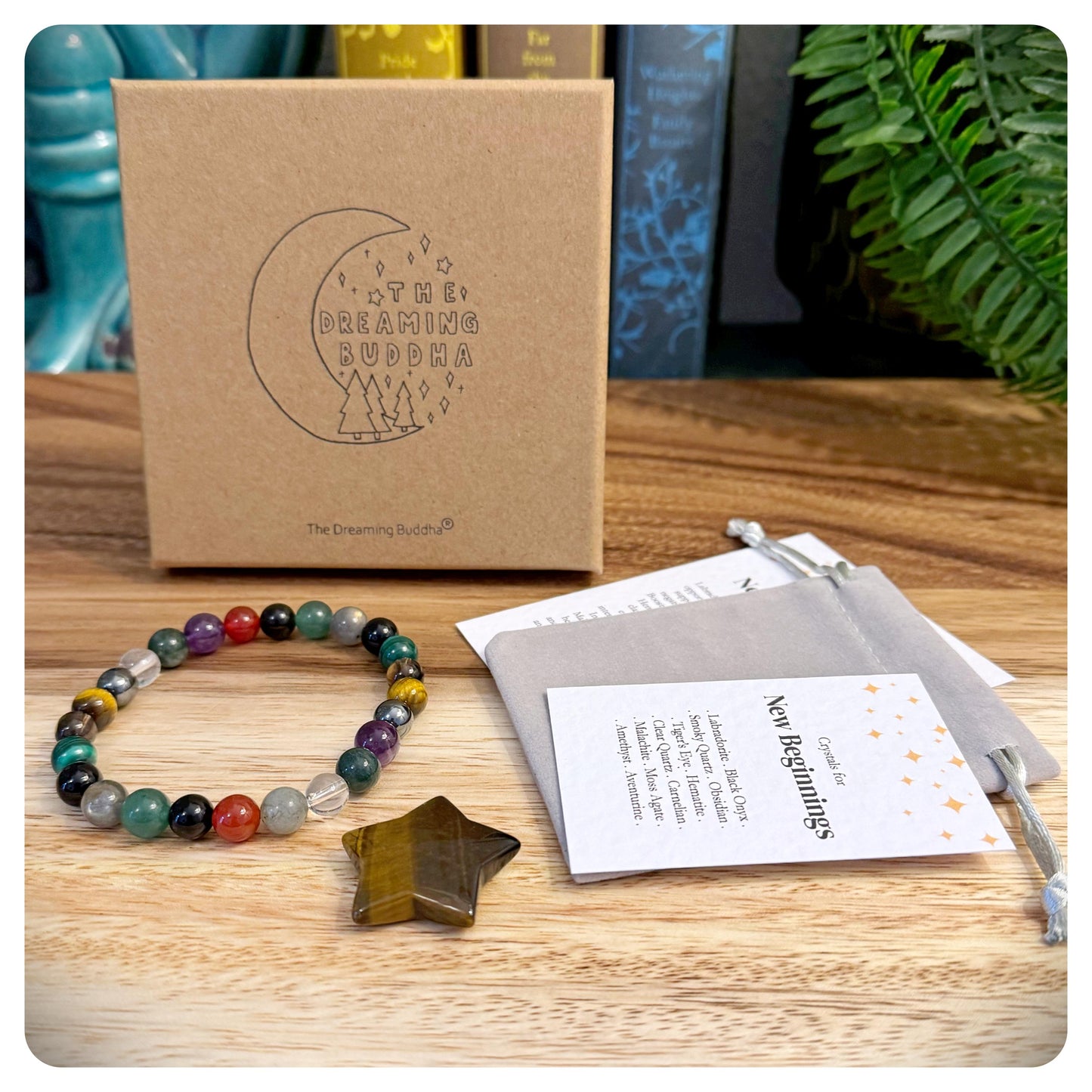 Men's New Beginnings Bracelet, Graduation Crystal Bracelet, Fresh Start Gift Him, Leaving Work Gift For Man, Men's Congratulations Jewellery