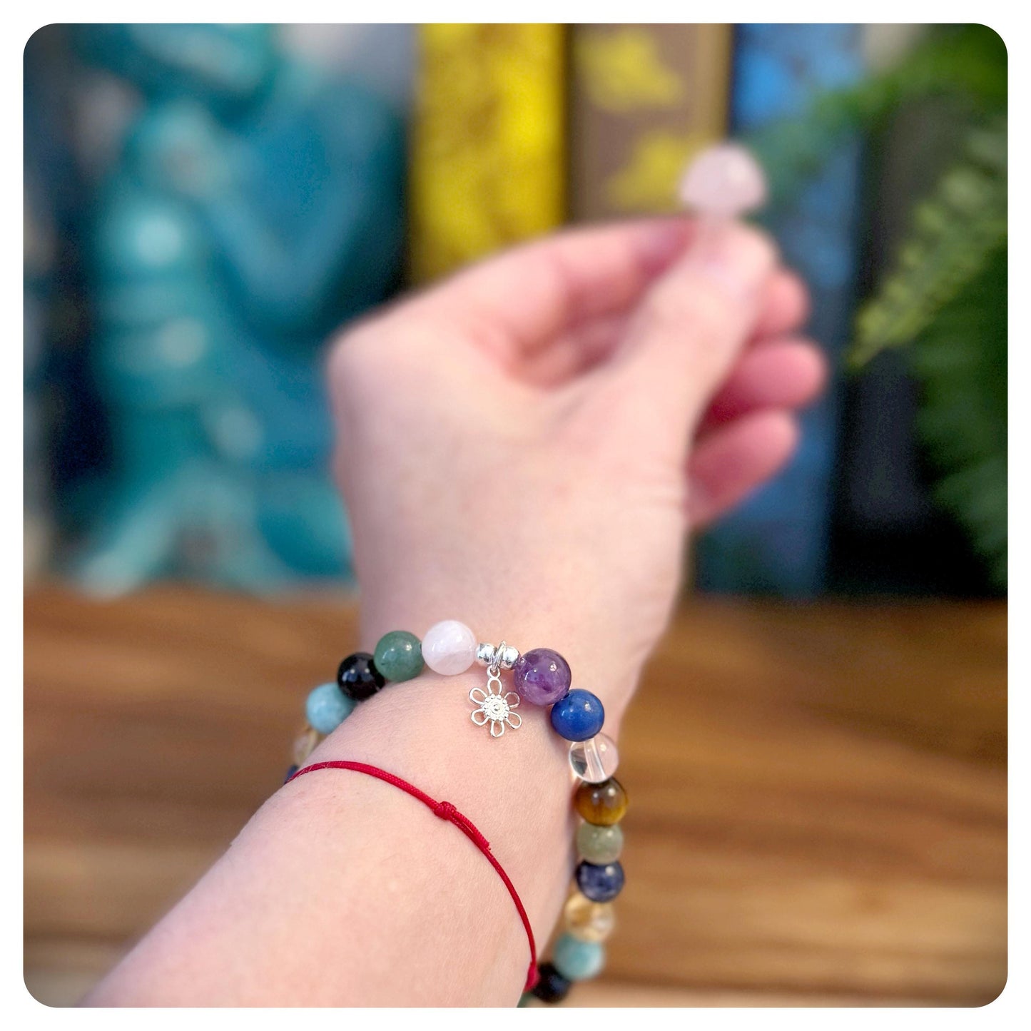 Thank You For Helping Me Grow Bracelet, Teacher Appreciation Gift, Nanny Nursery Keyworker Present, Grandparent Childminder Keepsake