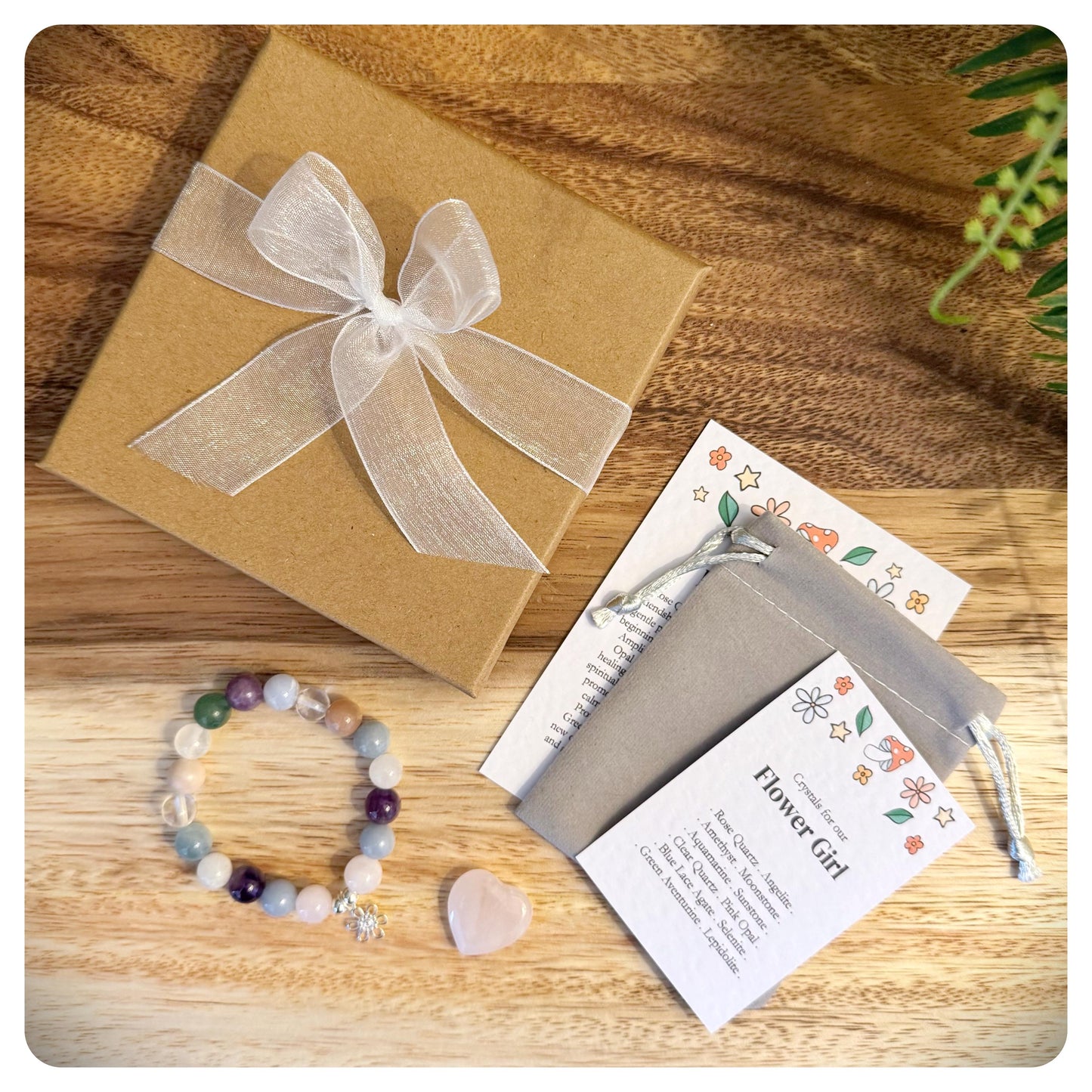 Flower Girl Bracelet, Flower Girl Jewellery, Flower Girl Gift, Flower Girl Proposal, Flower Charm Bracelet, Personalised Flower Girl Gift