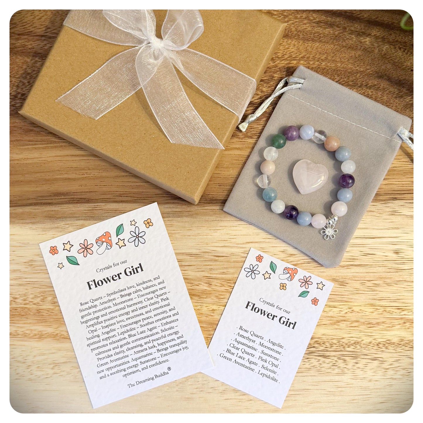 Flower Girl Bracelet, Flower Girl Jewellery, Flower Girl Gift, Flower Girl Proposal, Flower Charm Bracelet, Personalised Flower Girl Gift