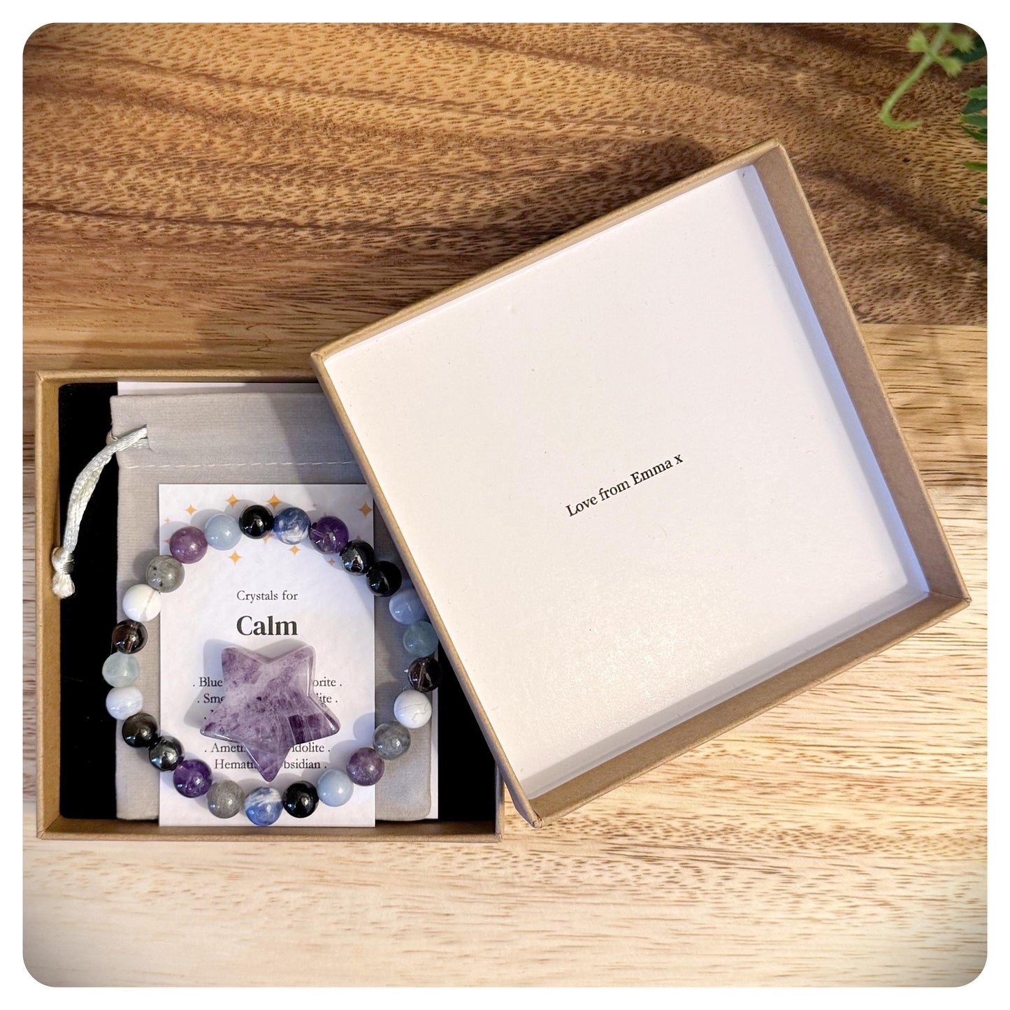 Men's Calm Bracelet, Stress Relief Bracelet, Mindfulness Jewellery, Relaxation Gift, Teenage Son Stress Gift, Work Pressure Bracelet For Him