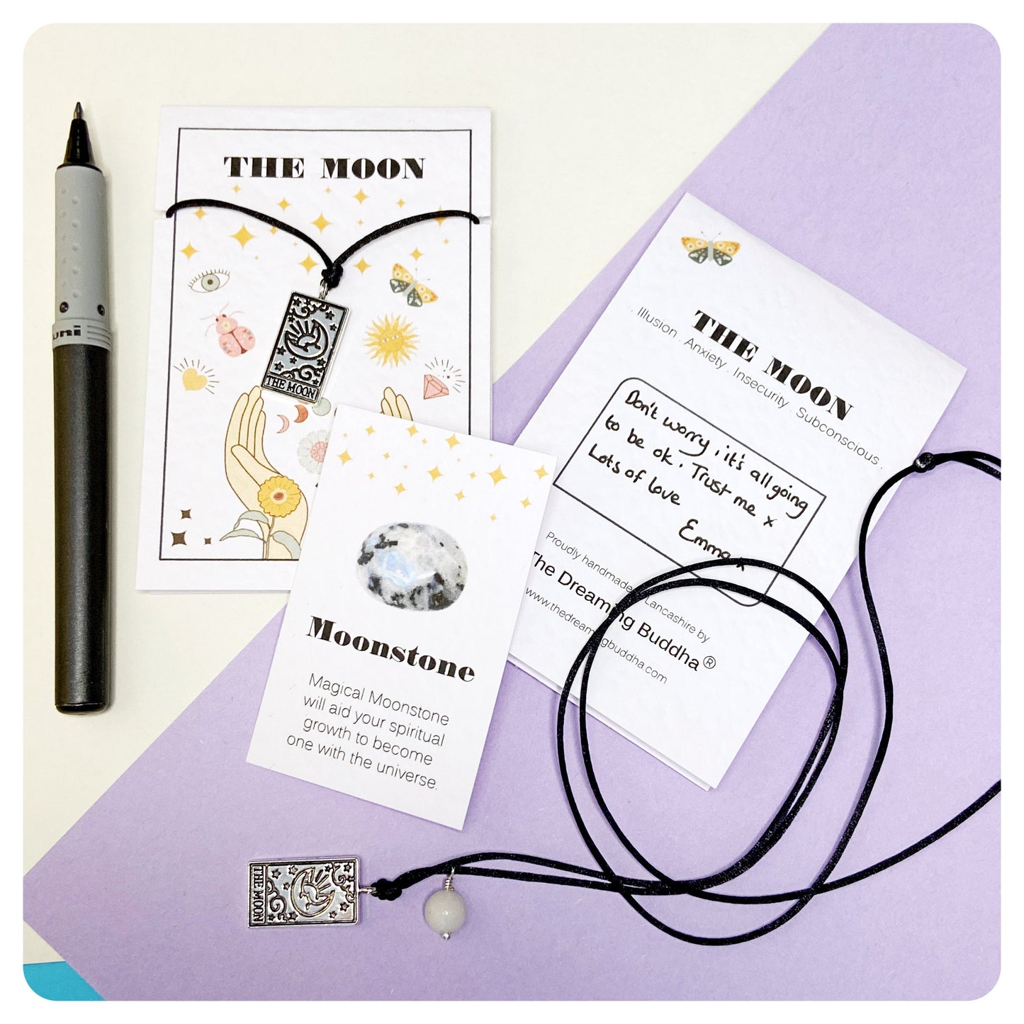 Adjustable Tarot Crystal Necklace, Festival Necklace, Crystal Tarot Pendant Necklace, Tarot Choker , Birthday Gift For Her