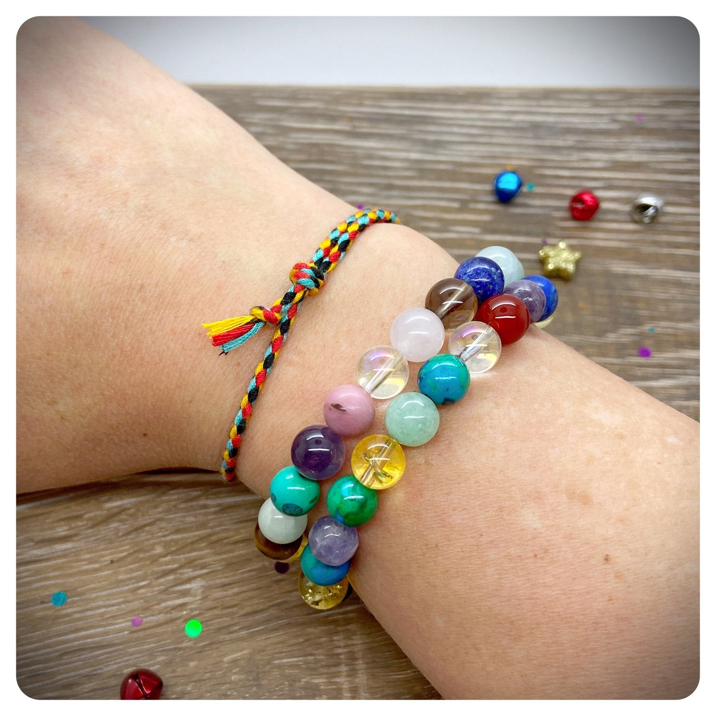 Lucky Friend Friendship Bracelet, Friend Birthday Card, Personalised Braided Bracelet
