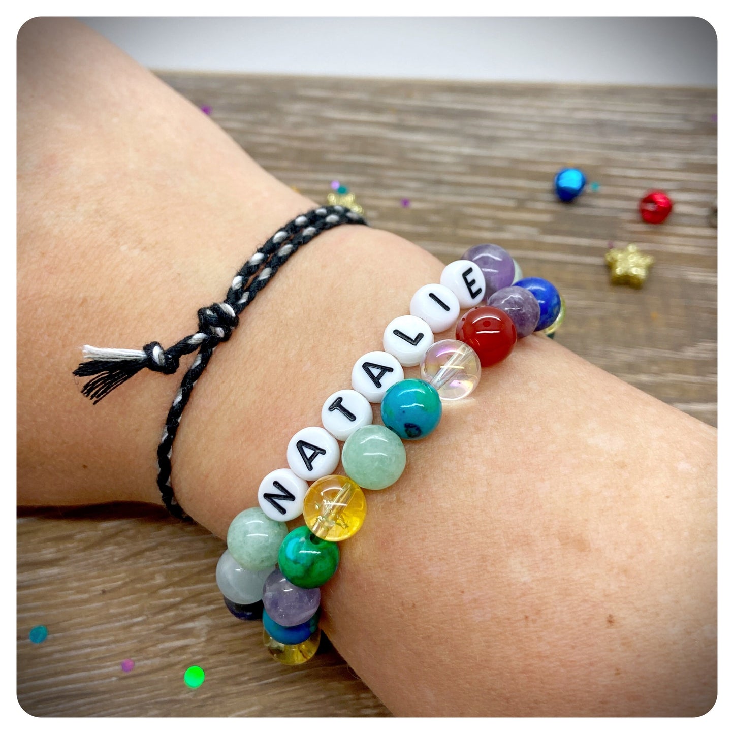 Lucky Friend Friendship Bracelet, Friend Birthday Card, Personalised Braided Bracelet