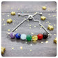 Adjustable 7 Chakra Bracelet, Chakra Balancing Crystal Jewellery, Personalised Chakra Beaded Bracelet, Spiritual Yoga Gift, Chakra Balance