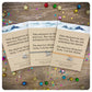 5 Fate Whispers Wish Bracelet Cards, Warrior Bracelets, Encouragement Gift Card, Go For It Gifts, Fate Whispers