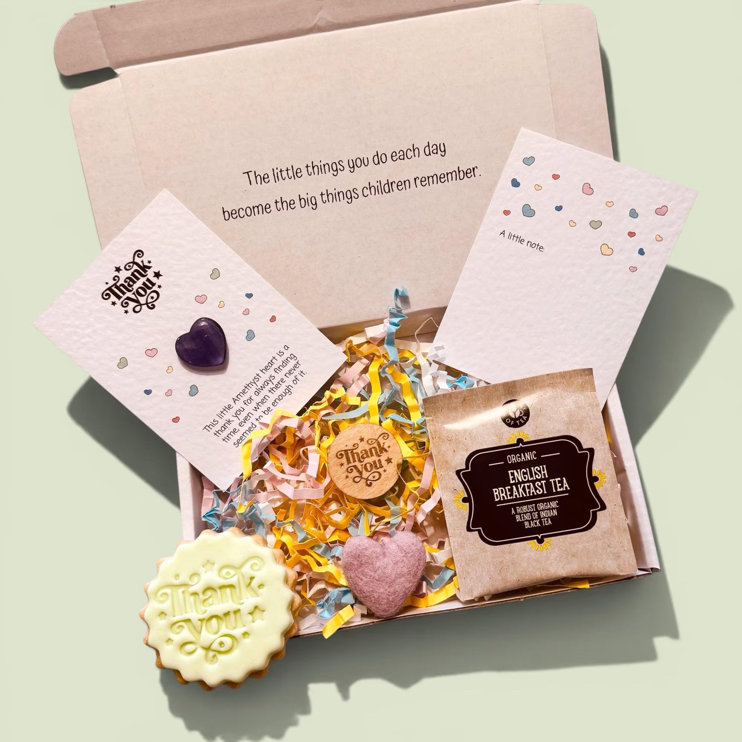 Nursery Teacher Thank You Gift Box, Personalised Appreciation Gift