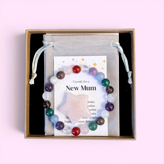 New Mum Crystal Bracelet Thoughtful Keepsake Gift