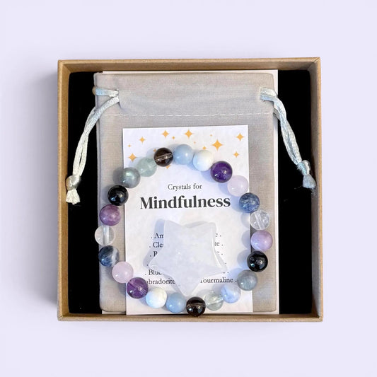 Mindfulness Crystal Bracelet Self Care Gift