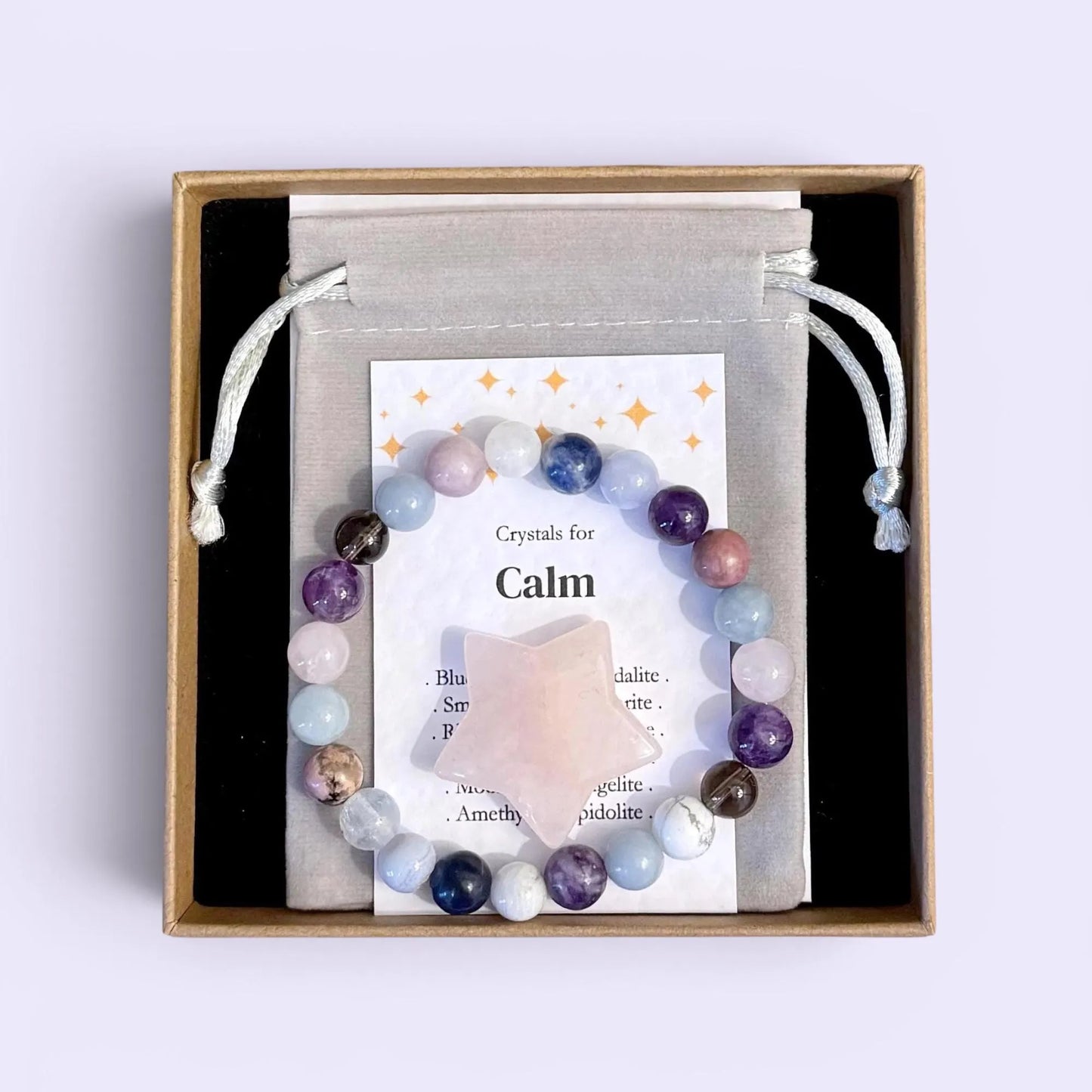 Womens Calm Bracelet, Stress Relief Bracelet, Calming Jewellery Her, Meditation Bracelet, Worry Gift For Daughter, Girls Anxiety Bracelet