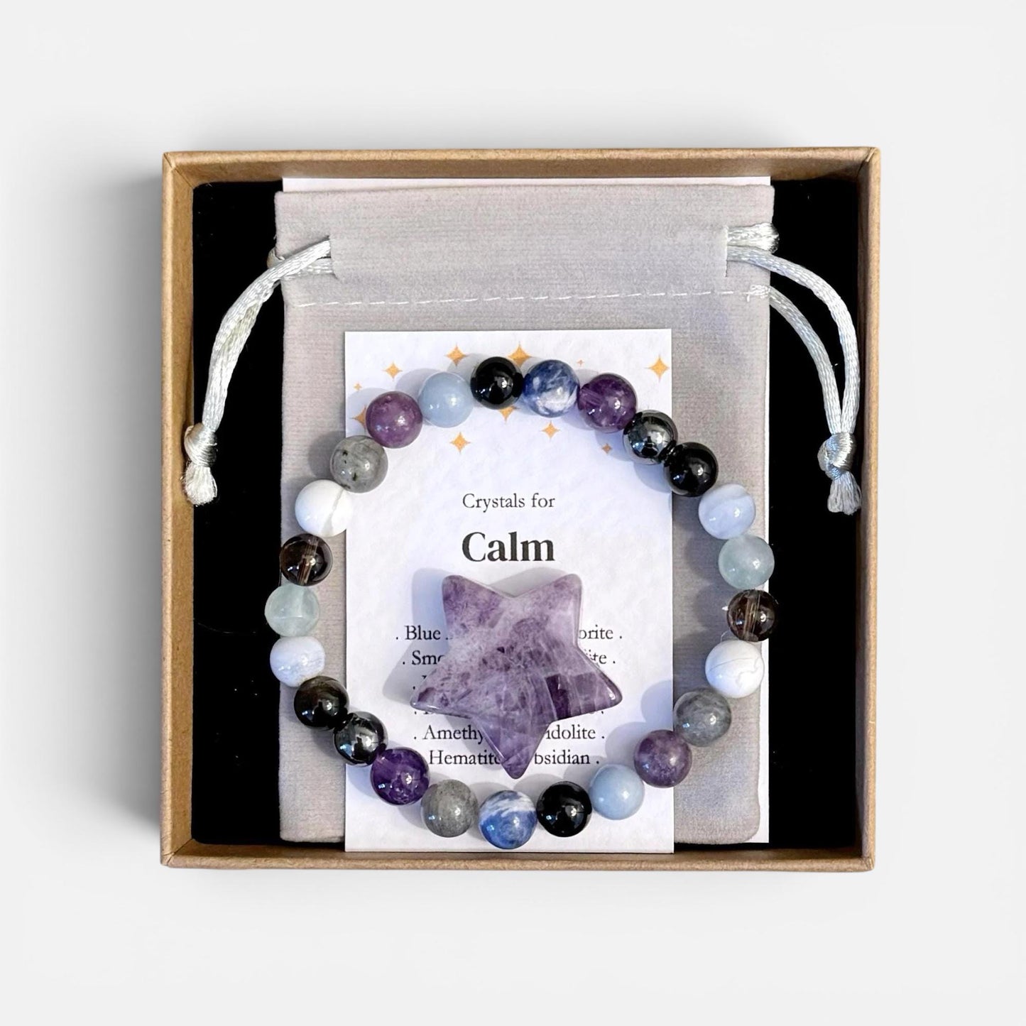 Men's Calm Bracelet, Stress Relief Bracelet, Mindfulness Jewellery, Relaxation Gift, Teenage Son Stress Gift, Work Pressure Bracelet For Him