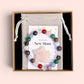 New Mom Crystal Bracelet, Daughter New Baby Gift, Postpartum Support Crystals, Baby Shower Gift, First Mother's Day Gift