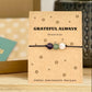 Personalised Thank You Bracelet Card, Appreciation Gift, Teacher Gift, Friend Gift, Thank You Jewellery