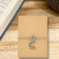 Crystal Moving On Gift, Breakup Present for Her, Divorce Keepsake, New Start Wish Bracelet, Letting Go Letterbox Gift