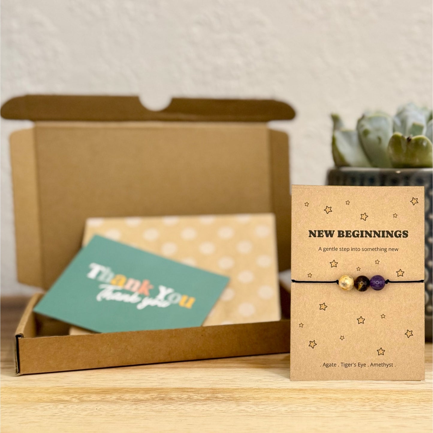 New Beginnings Bracelet – New Job Gift Leaving Gift Good Luck Gift