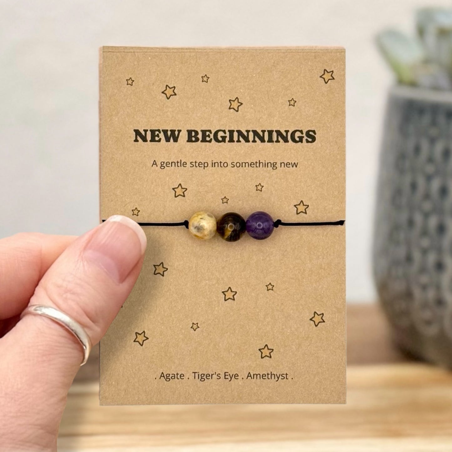 New Beginnings Bracelet – New Job Gift Leaving Gift Good Luck Gift