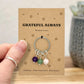 Thank You Teacher Keyring, Personalised Appreciation Gift, Teacher or TA Keepsake, Grateful For Your Support Gift, Letterbox Gift
