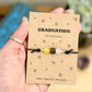 Class of 2026 Graduation Wish Bracelet, Personalised Graduation Gift, School Leaver University Keepsake Jewellery