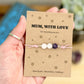 Personalised Mum Bracelet – Mum Birthday Gift Personalised Bracelet for Mum