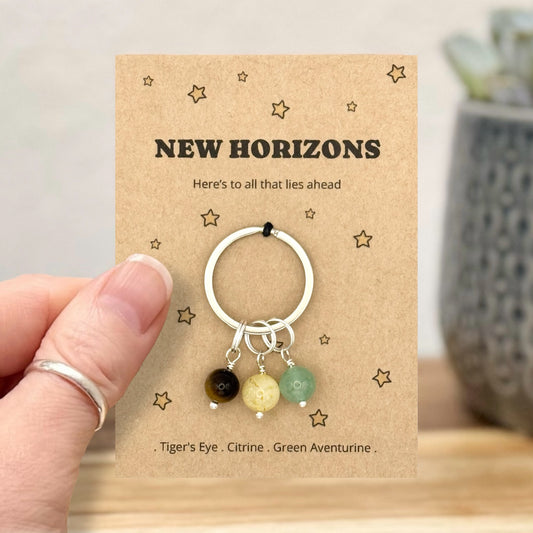 Personalised New Job Keyring Leaving Gift For Colleague UK