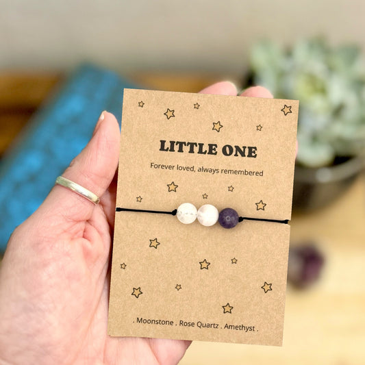 Personalised Baby Loss Bracelet Miscarriage Memorial Gift UK