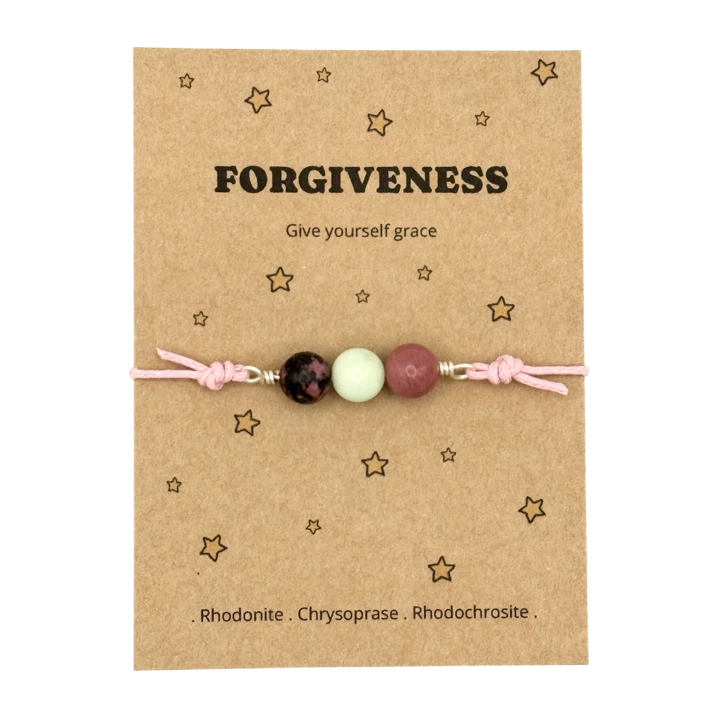 Be Kind to Yourself Bracelet, Self Forgiveness Gift, Letting Go Jewellery, Moving On Keepsake for Her