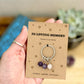 In Loving Memory Keyring, Personalised Memorial Gift, Bereavement Keepsake, Remembrance Gift for Loss, Sympathy Letterbox Gift
