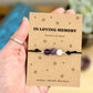 Personalised In Loving Memory Bracelet, Sympathy Gift, Memorial Keepsake, Remembrance Jewellery