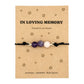 Personalised In Loving Memory Bracelet, Sympathy Gift, Memorial Keepsake, Remembrance Jewellery