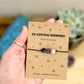 Personalised In Loving Memory Bracelet Card, Sympathy Gift, Memorial Keepsake, Funeral Remembrance Gift