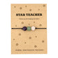 Star Teacher Thank You Bracelet Card, Primary School Teacher Gift, Personalised Teaching Assistant Keepsake, End of Term TA Gift
