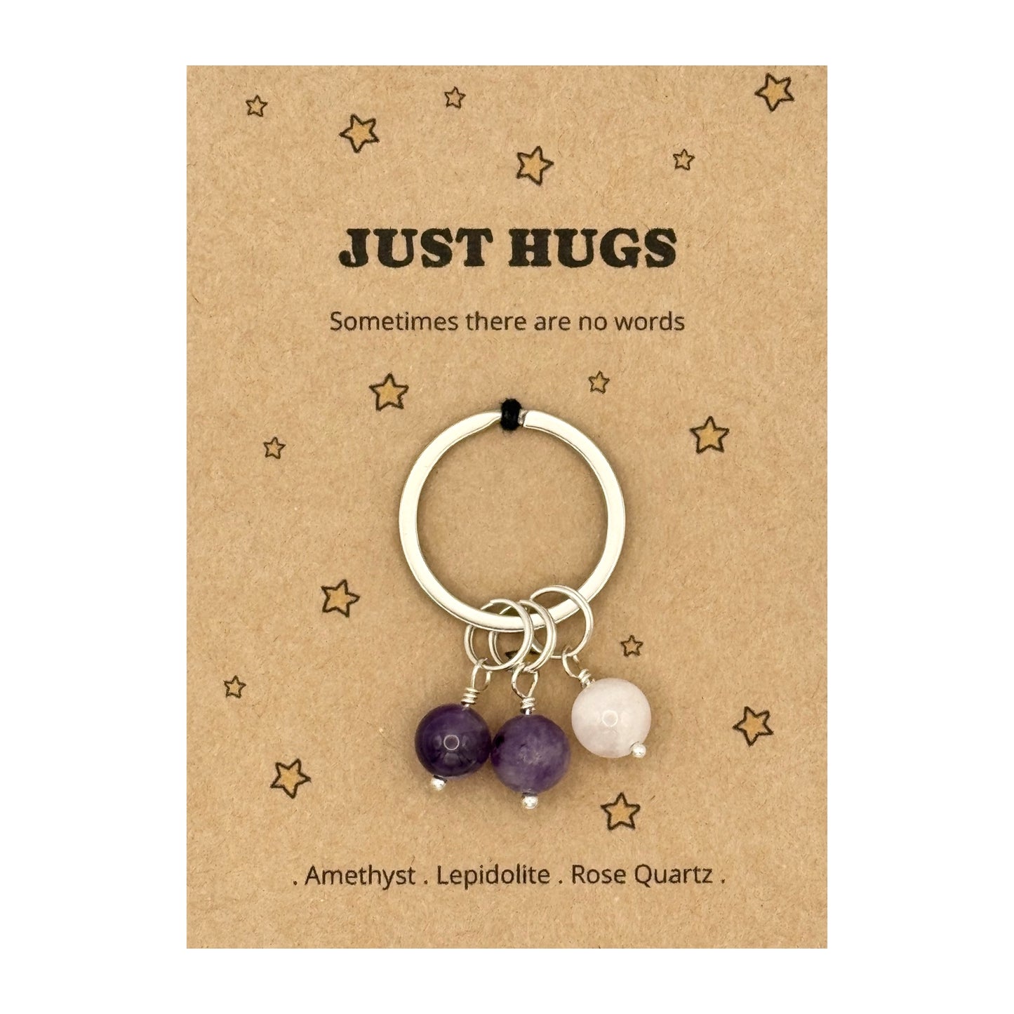 Thinking of You Gift, Personalised Pocket Hug Keyring, Sympathy Keepsake, Comfort Gift, Letterbox Gift