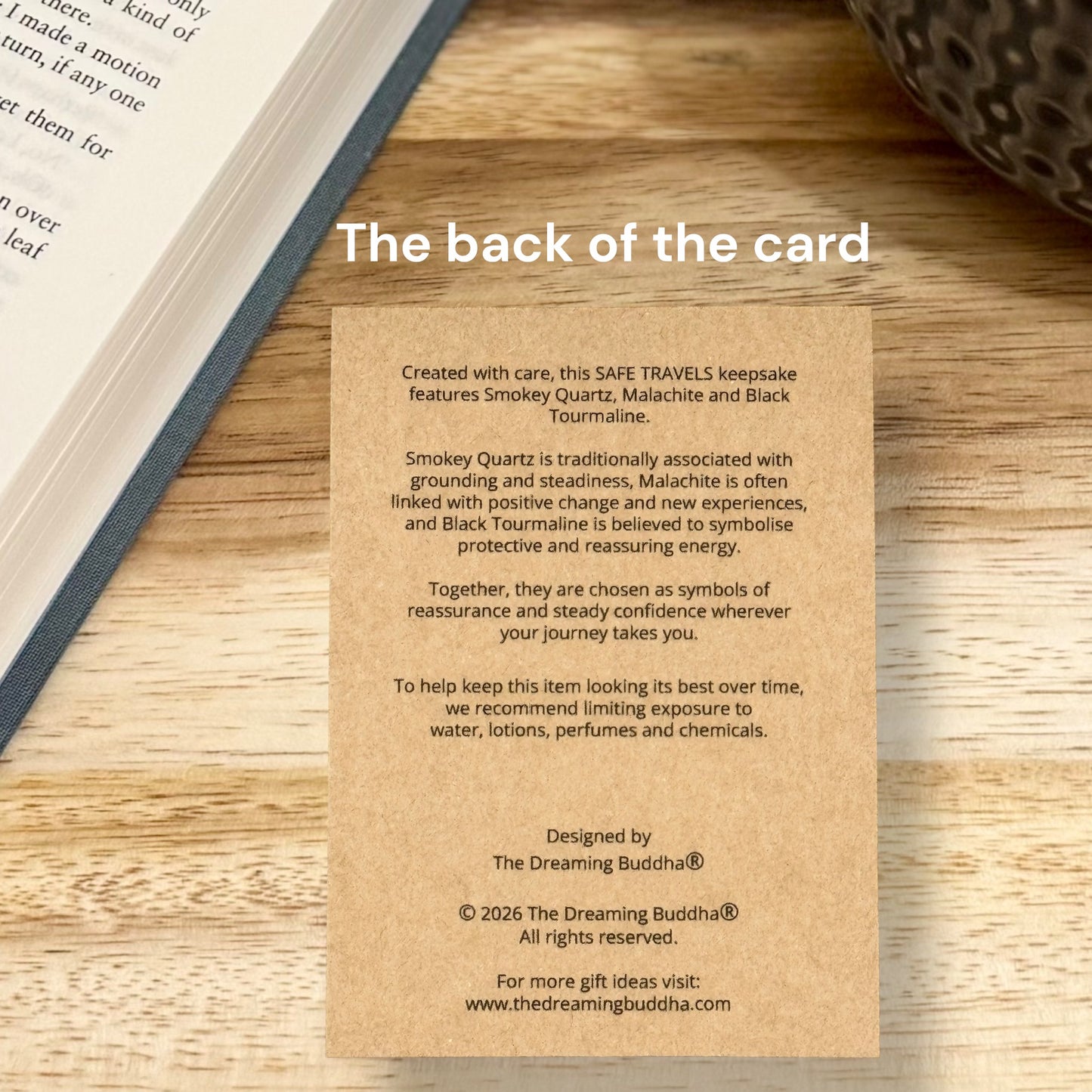 Safe Travel Gift, Personalised Crystal Wish Bracelet, Travel Protection Keepsake, Gap Year Gift, New Driver Gift, Gift for Daughter