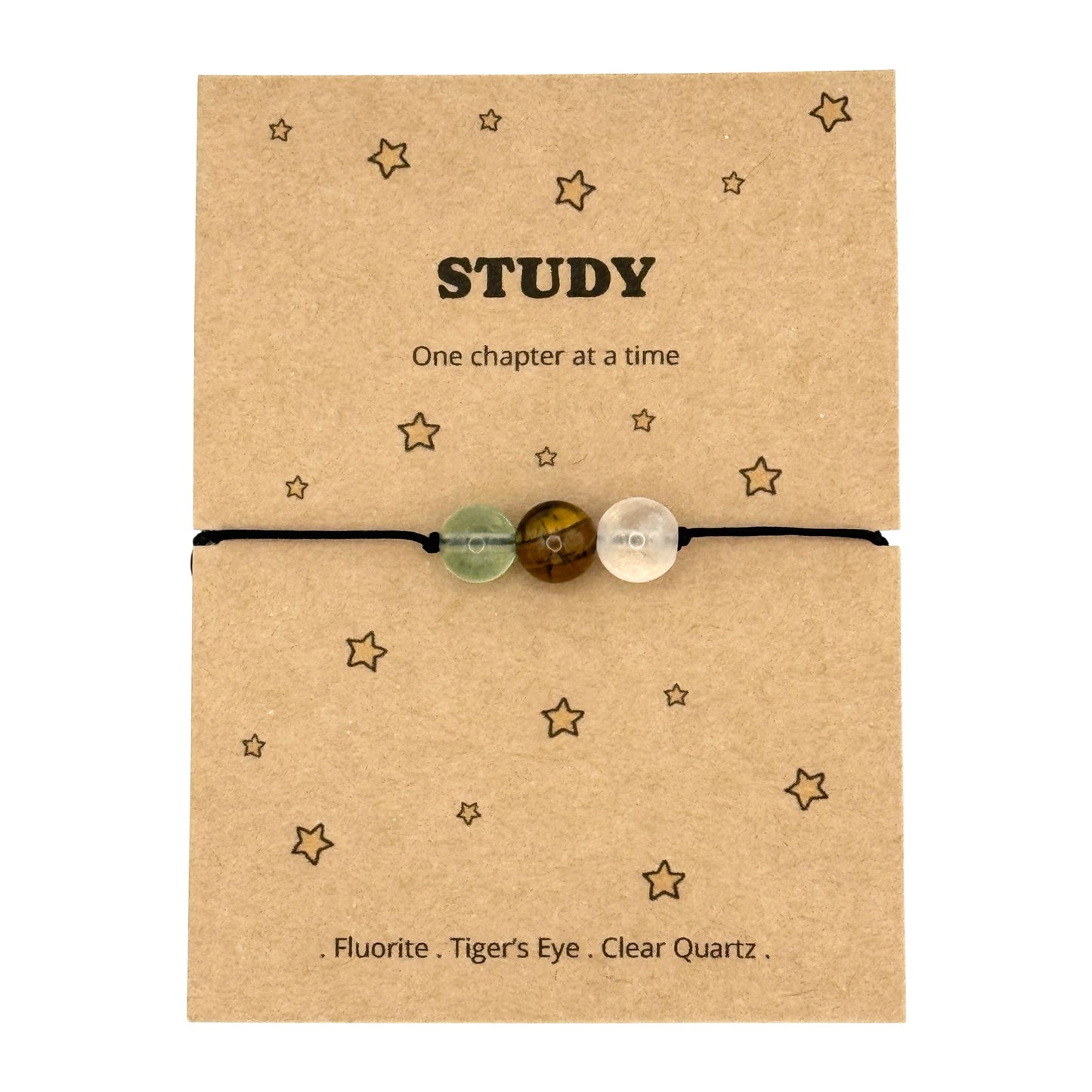 Study Bracelet Gift, Study Motivation Gift, University Student Gift, Focus and Productivity Keepsake, Academic Motivation Gift