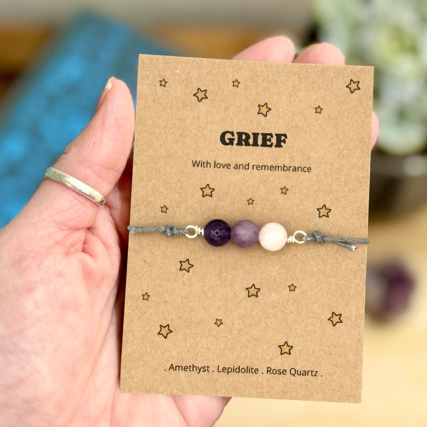 Sympathy Bracelet Gift For Grief, Thinking Of You Gift For Her, Bereavement Letterbox Gift, Remembrance Keepsake, Sorry For Your Loss Gift