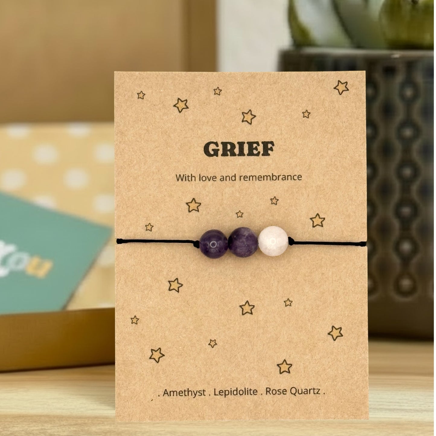 Sympathy Bracelet Gift for Loss, Personalised Memorial Bracelet Anklet, Condolence Letterbox Gift, Remembrance Jewellery