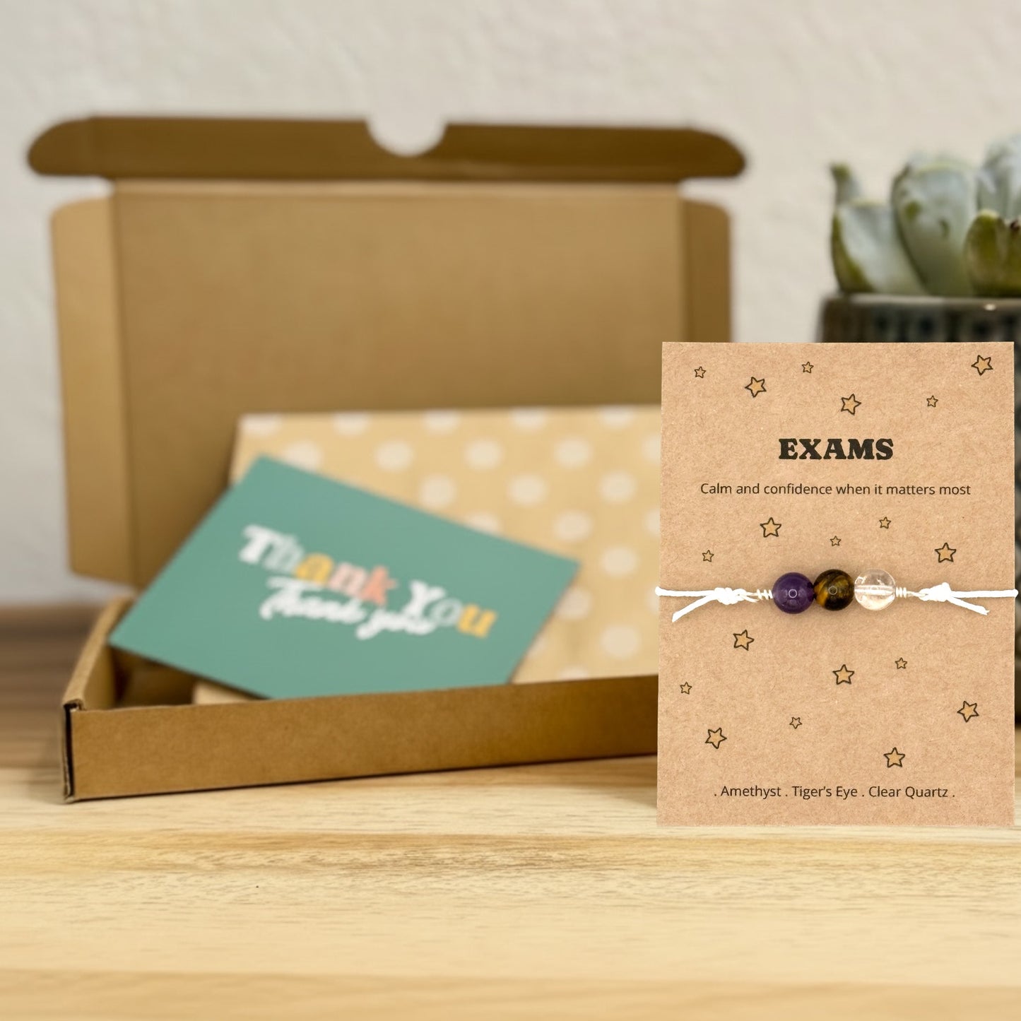Good Luck Exam Bracelet Gift for Her, Study Motivation Gift, GCSE A Level Revision Gift, You've Got This Keepsake