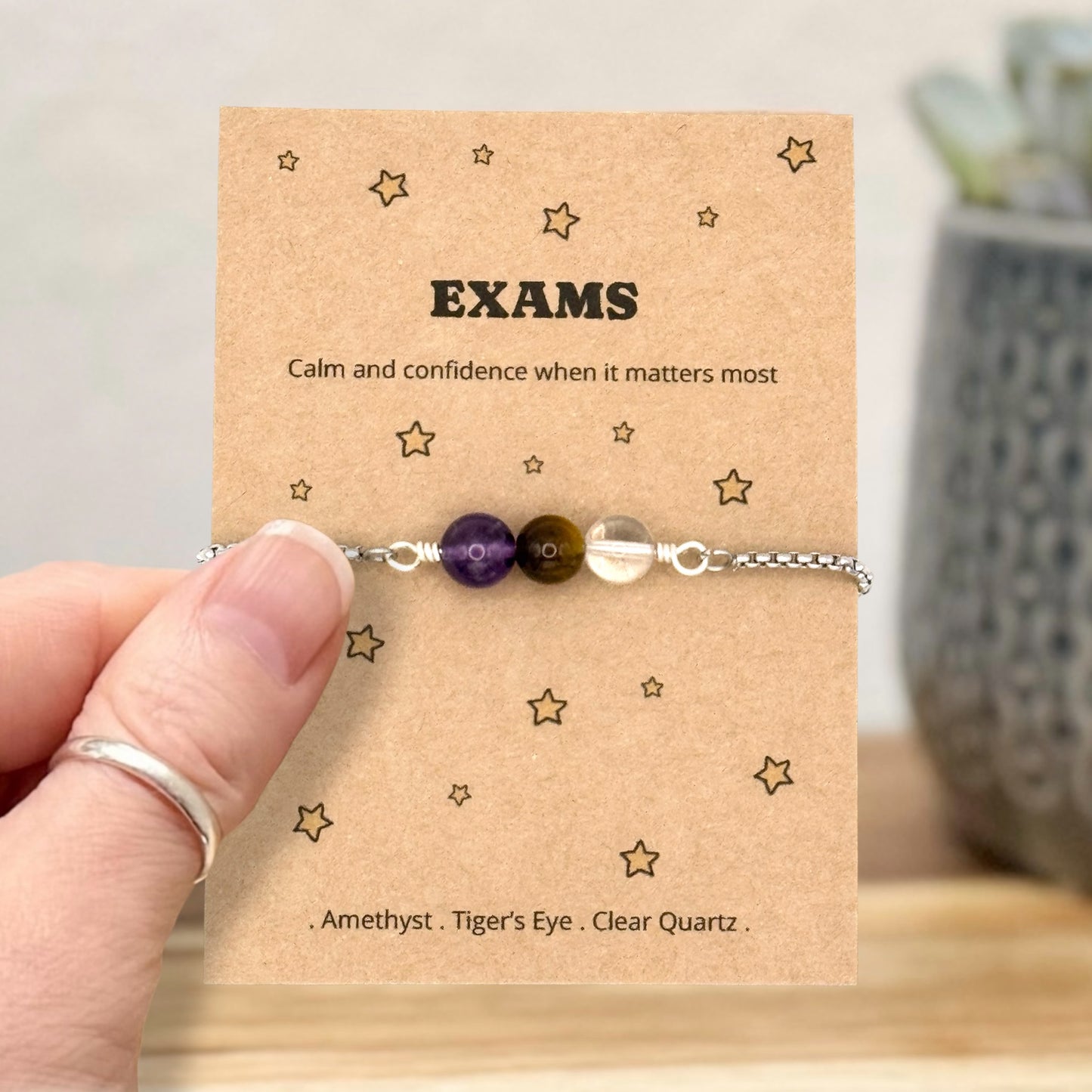 Good Luck Exam Bracelet Gift for Her, Study Motivation Gift, GCSE A Level Revision Gift, You've Got This Keepsake