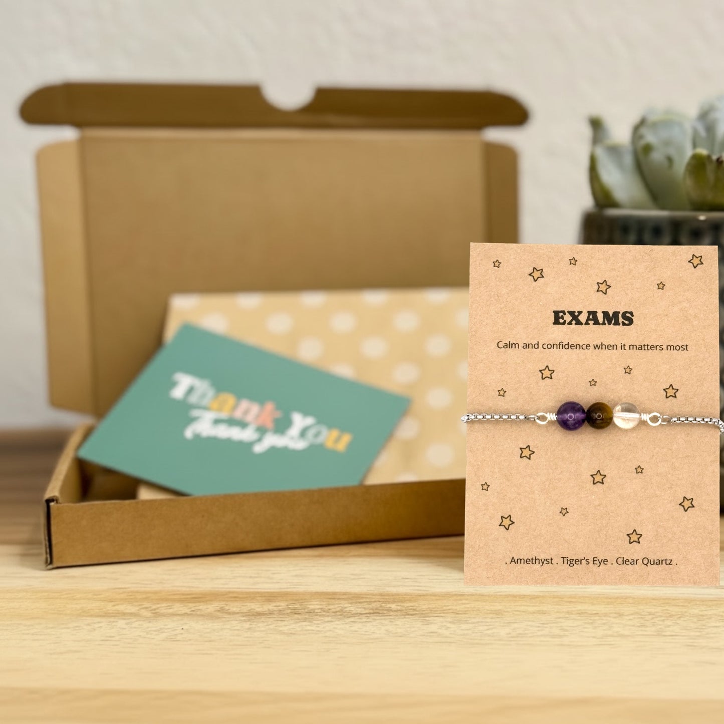 Good Luck Exam Bracelet Gift for Her, Study Motivation Gift, GCSE A Level Revision Gift, You've Got This Keepsake