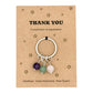 Thank You Gift, Personalised Keyring, Teacher Thank You Gift, Employee Appreciation Gift, Thank You Keepsake