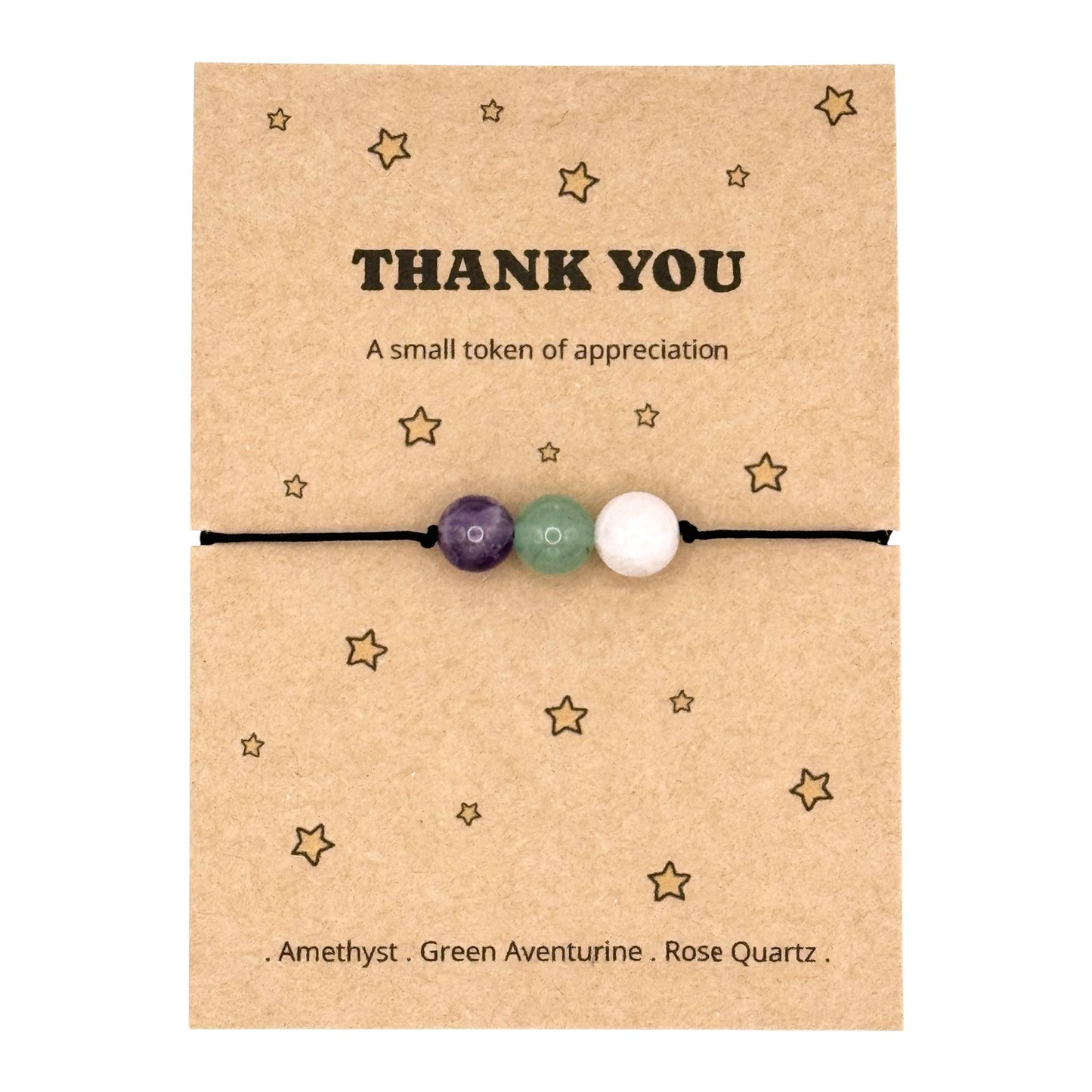 Thank You Bracelet Gift, Teacher Thank You Gift, Appreciation Gift for Friend or Colleague, Employee Appreciation, Work Anniversary Present