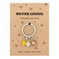 Silver Lining Crystal Keyring – Pick Me Up & Encouragement Gift