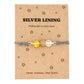 Silver Lining Crystal Bracelet – Thinking of You & Hard Times Gift