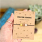 Silver Lining Crystal Bracelet – Divorce & Difficult Times Gift for Her