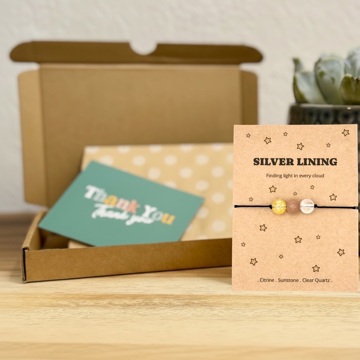 Silver Lining Crystal Bracelet – Divorce & Difficult Times Gift for Her