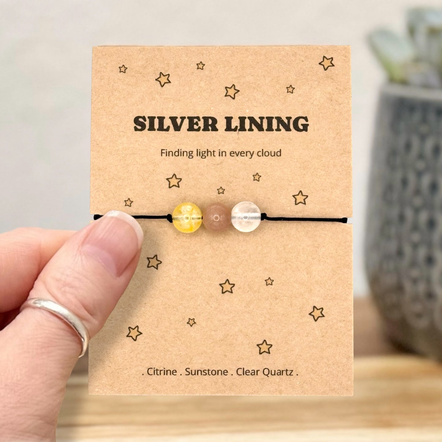 Silver Lining Crystal Bracelet – Divorce & Difficult Times Gift for Her