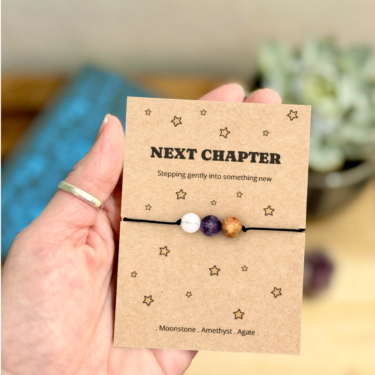 Next Chapter Crystal Bracelet – Starting Over Gift for Her