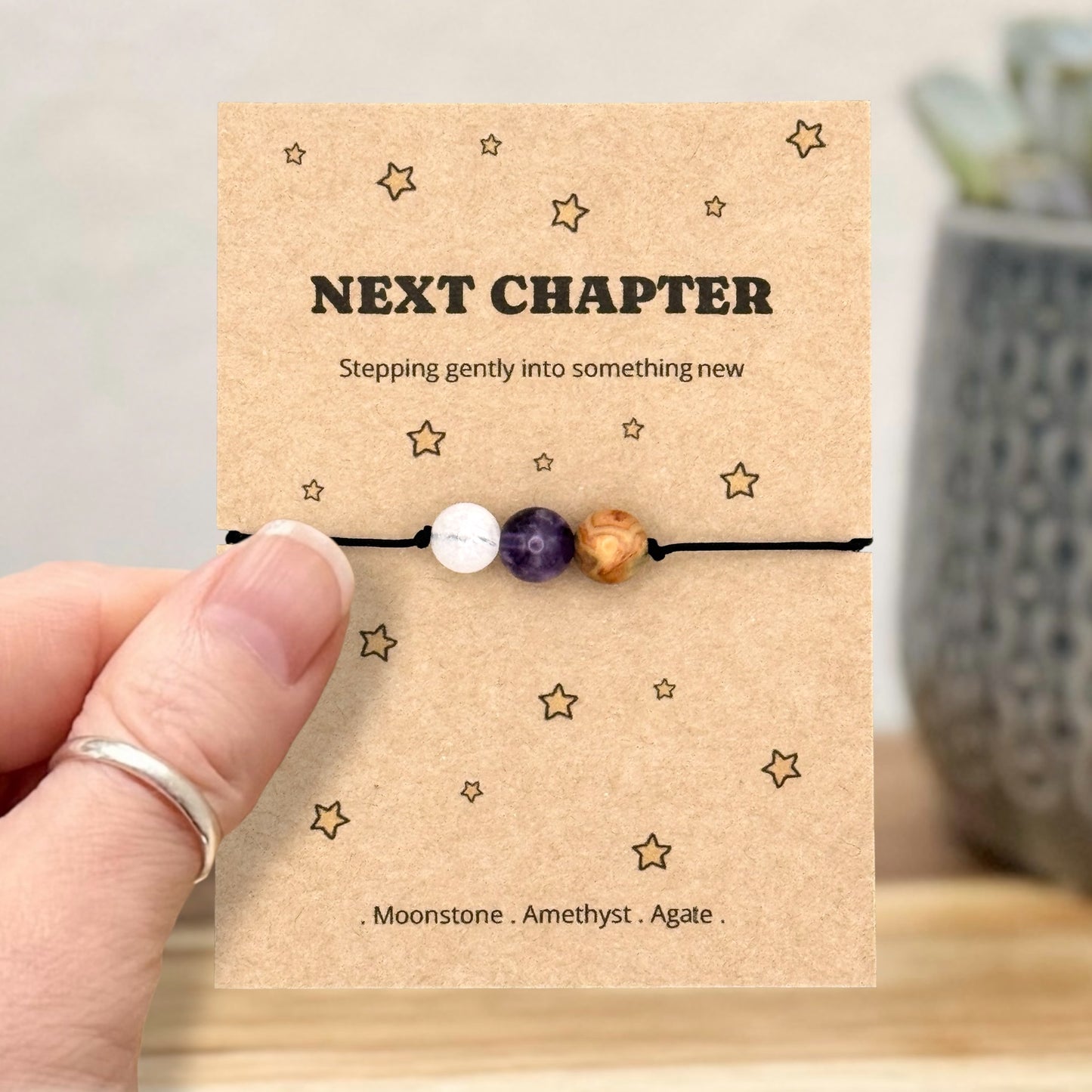 Next Chapter Crystal Bracelet – Starting Over Gift for Her
